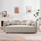 2 Seater Sofa Light Beige
