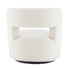 Swivel Teddy Barrel Chair