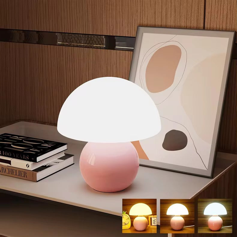 Rechargeable LED Mushroom Lamp