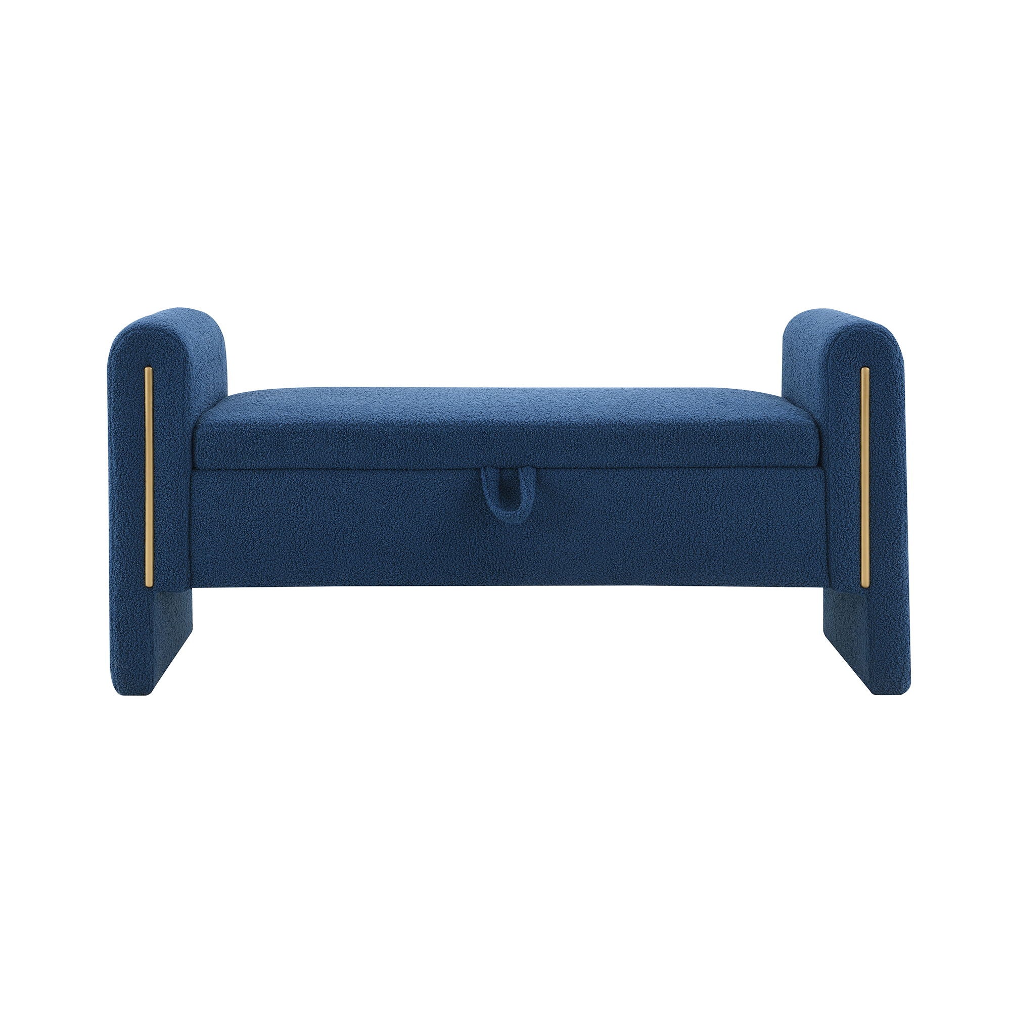 Teddy Upholstered Large Bed End Bench With Storage
