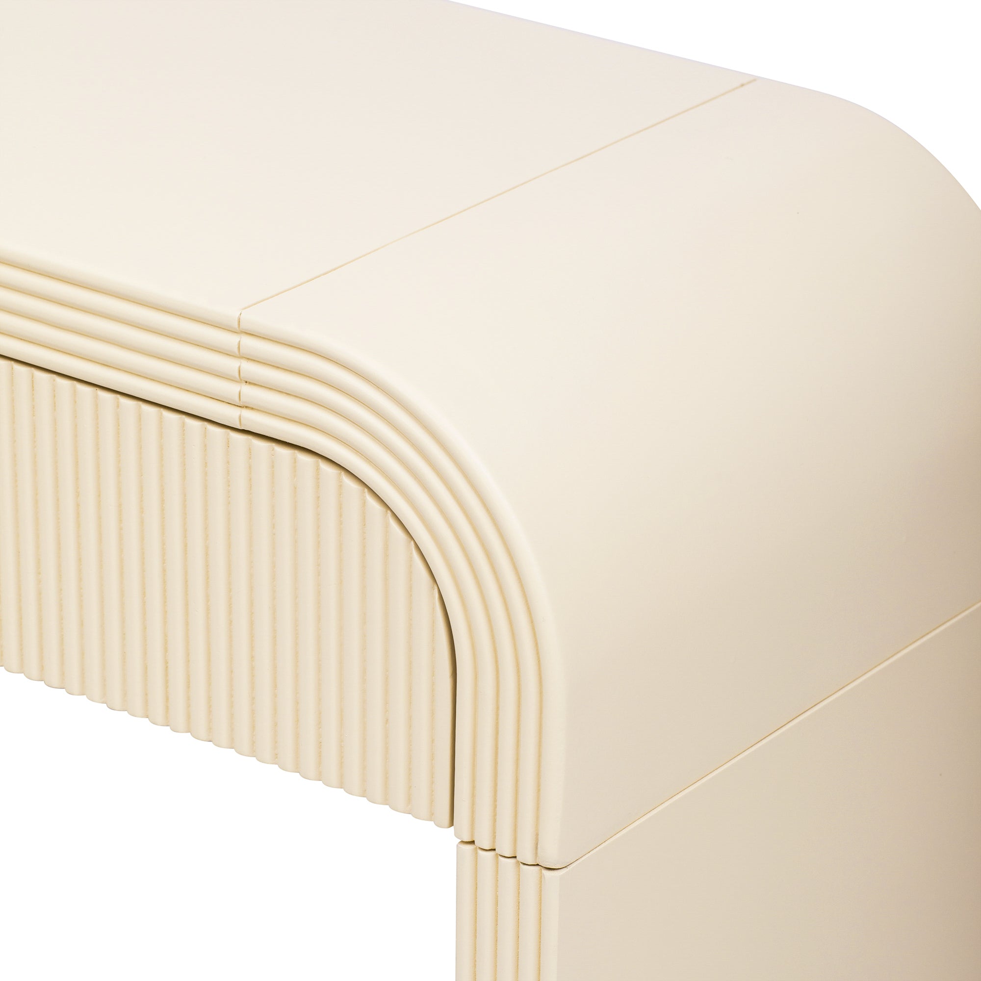 Fluted Console Table