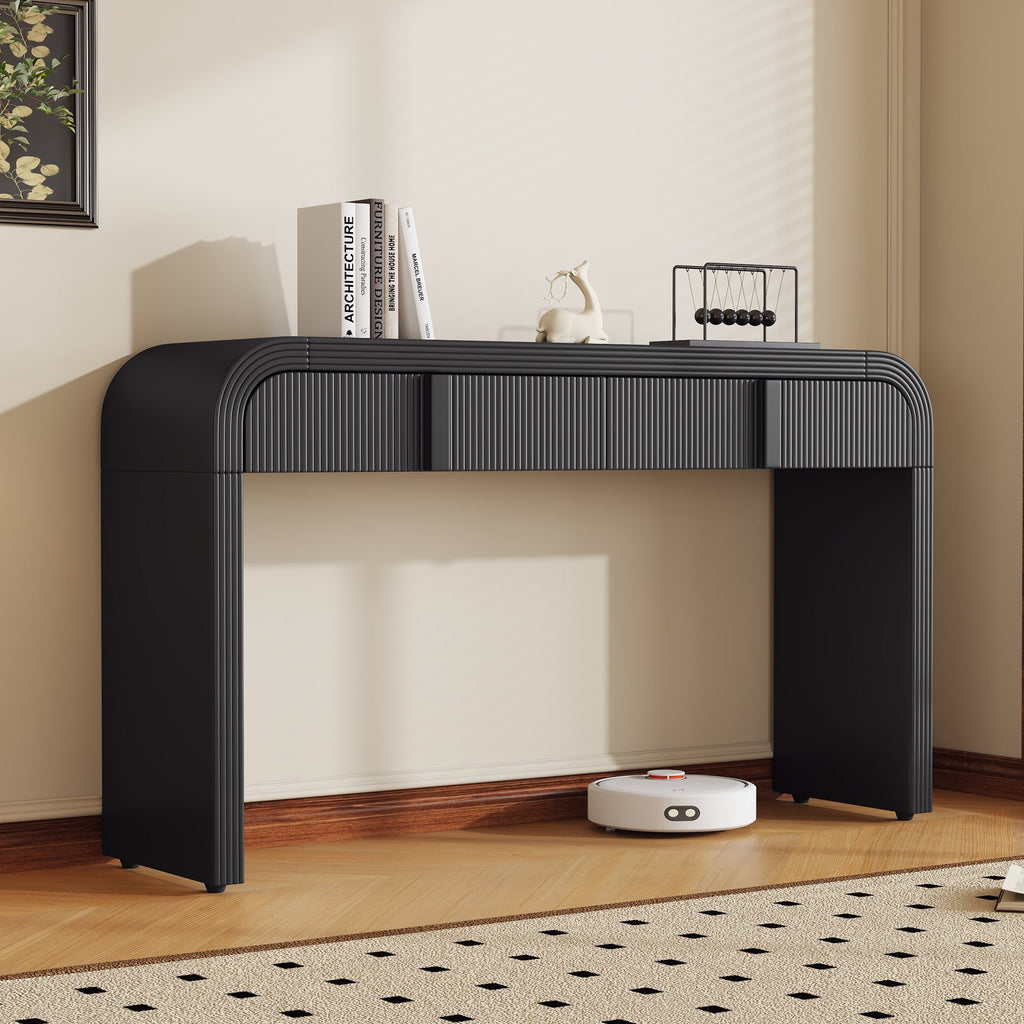 Fluted Console Table