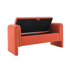 Teddy Upholstered Large Bed End Bench With Storage