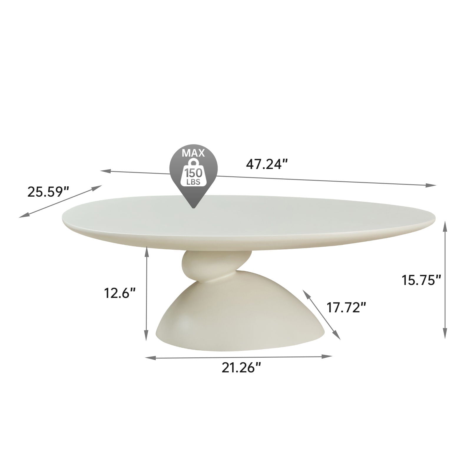 Stone Shaped Table