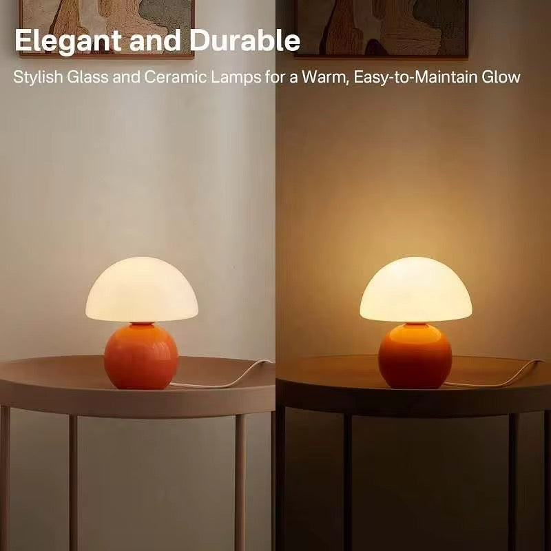 Rechargeable LED Mushroom Lamp