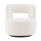 Swivel Teddy Barrel Chair