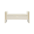 Teddy Upholstered Large Bed End Bench With Storage