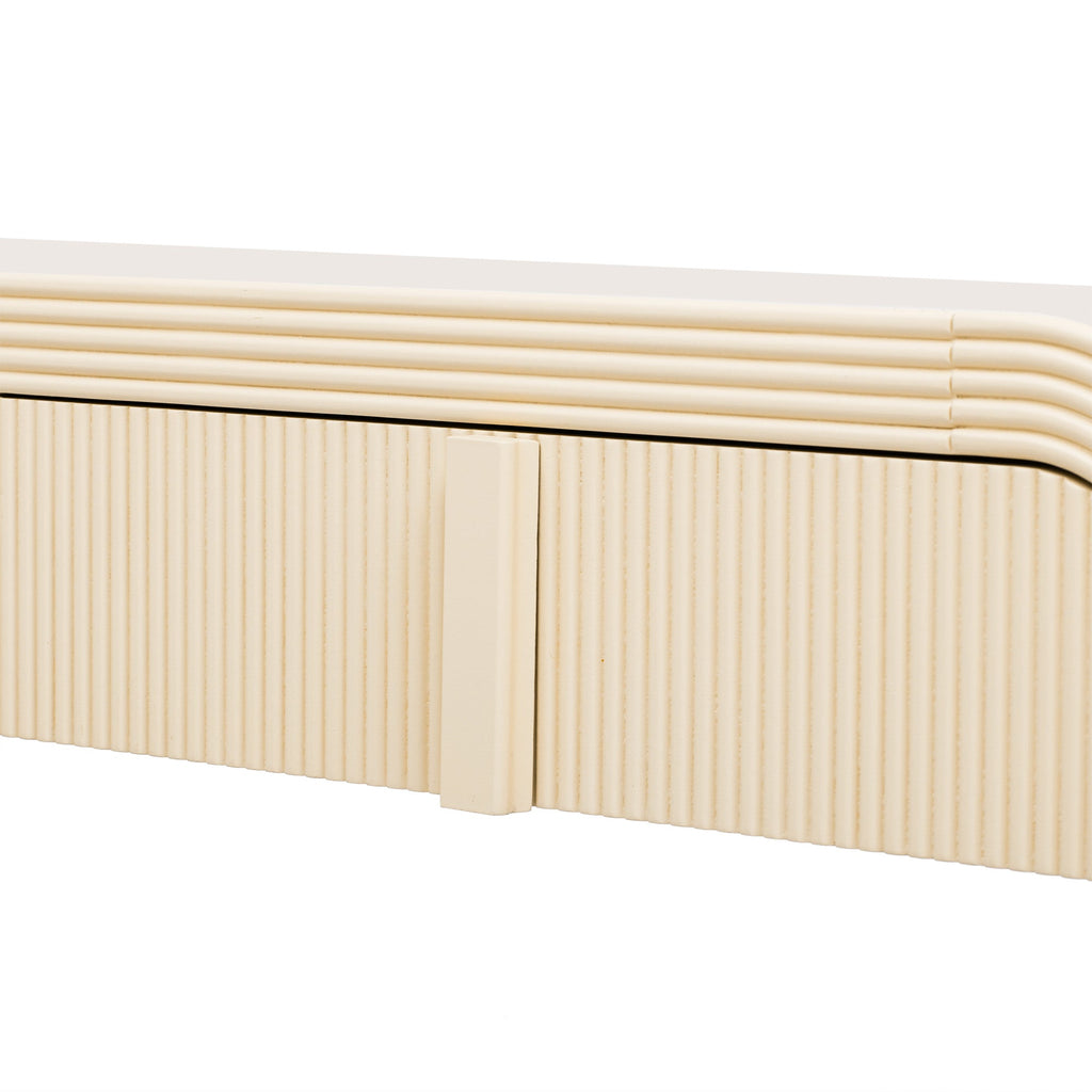Fluted Console Table