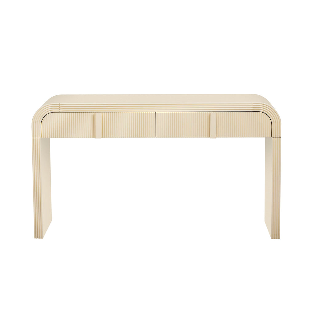 Fluted Console Table