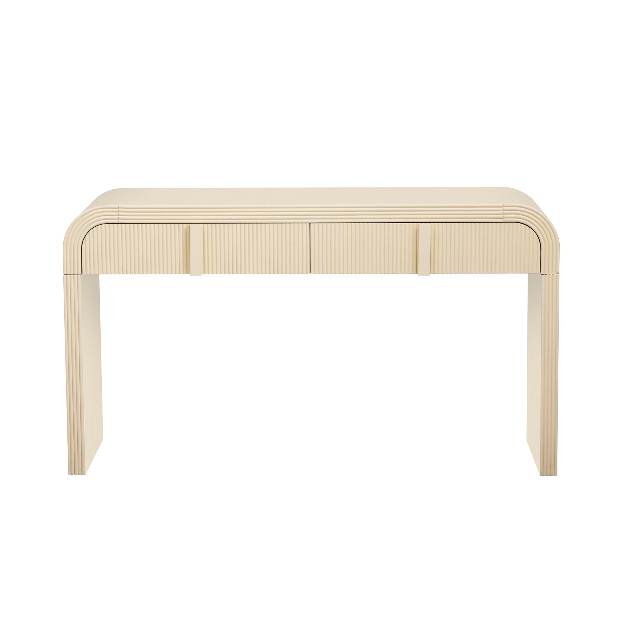 Fluted Console Table