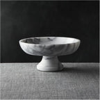 White Marble Decorative Bowl