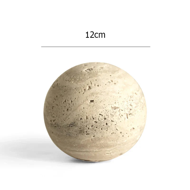 Travertine Sculpture Figurine Statue for Home Decor
