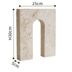 Travertine Sculpture Figurine Statue for Home Decor