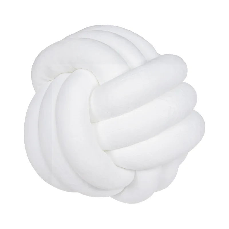 Knot Ball Plush Throw Pillow