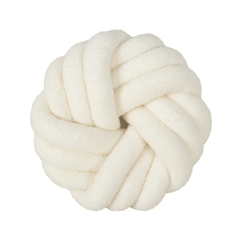 Knotted Ball Throw Pillow