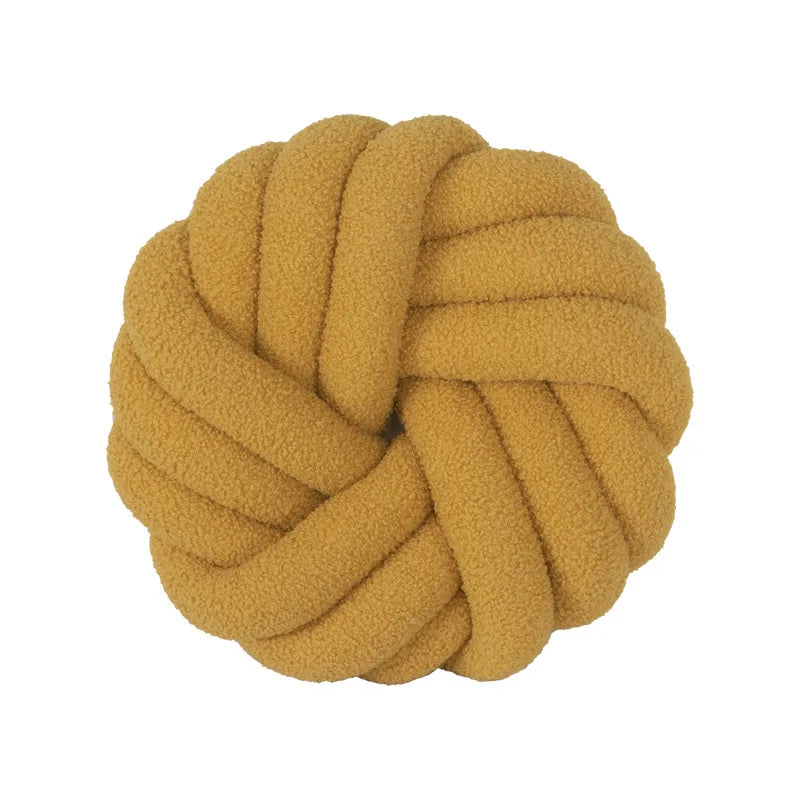Knotted Ball Throw Pillow
