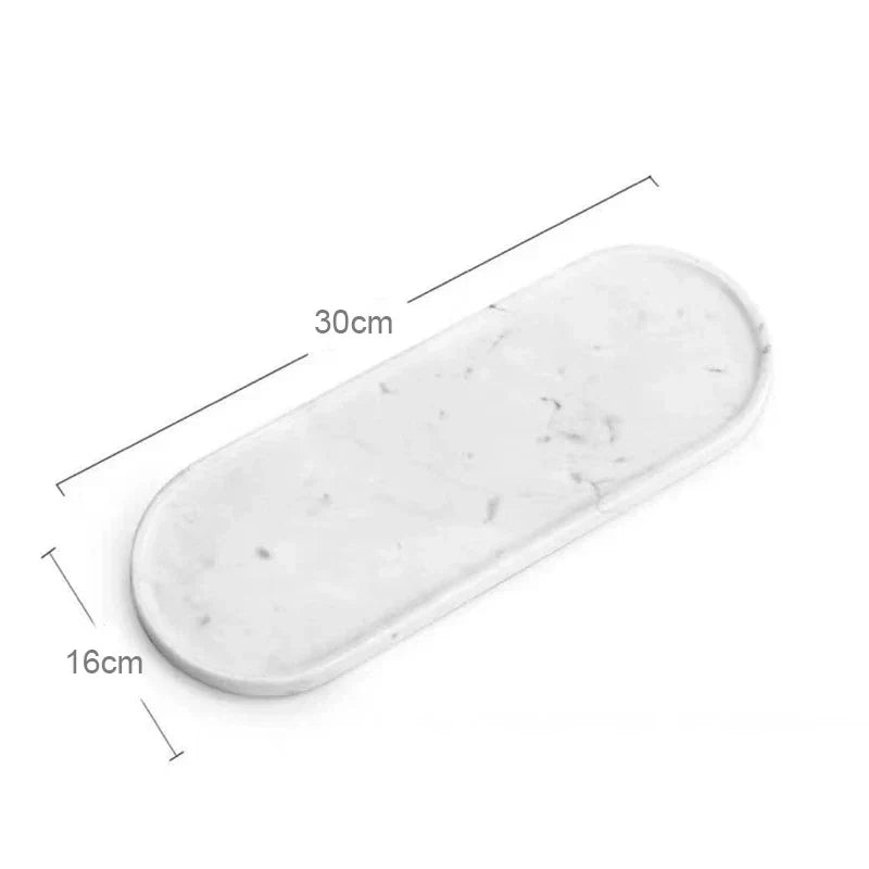 Calacatta Marble Vanity Tray