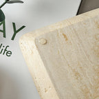 Beige Travertine Marble Plate