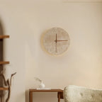 DecorBites™ LED Wall Lights Yellow Travertine Stone Modern Bedside Lamp