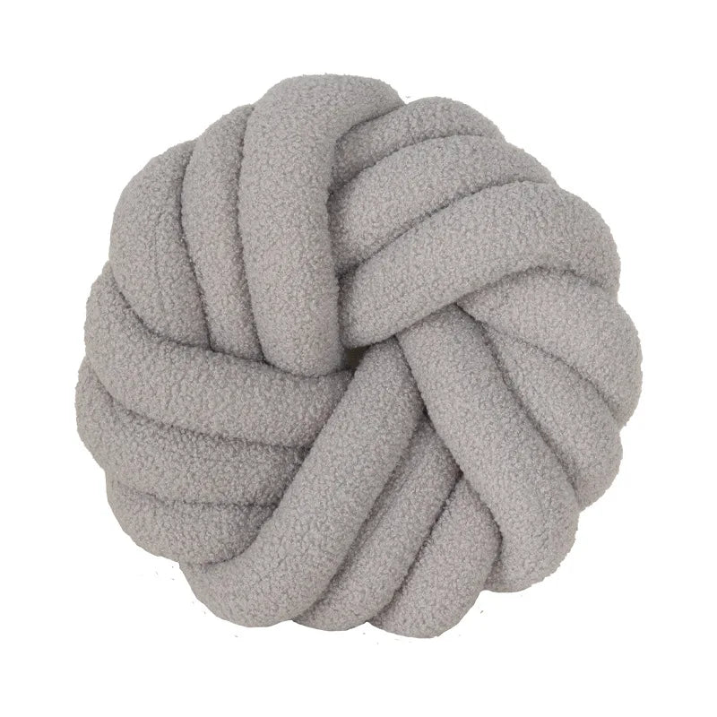 Knotted Ball Throw Pillow