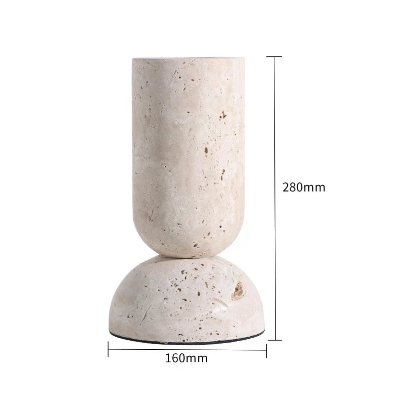 Travertine Sculpture Figurine Statue for Home Decor