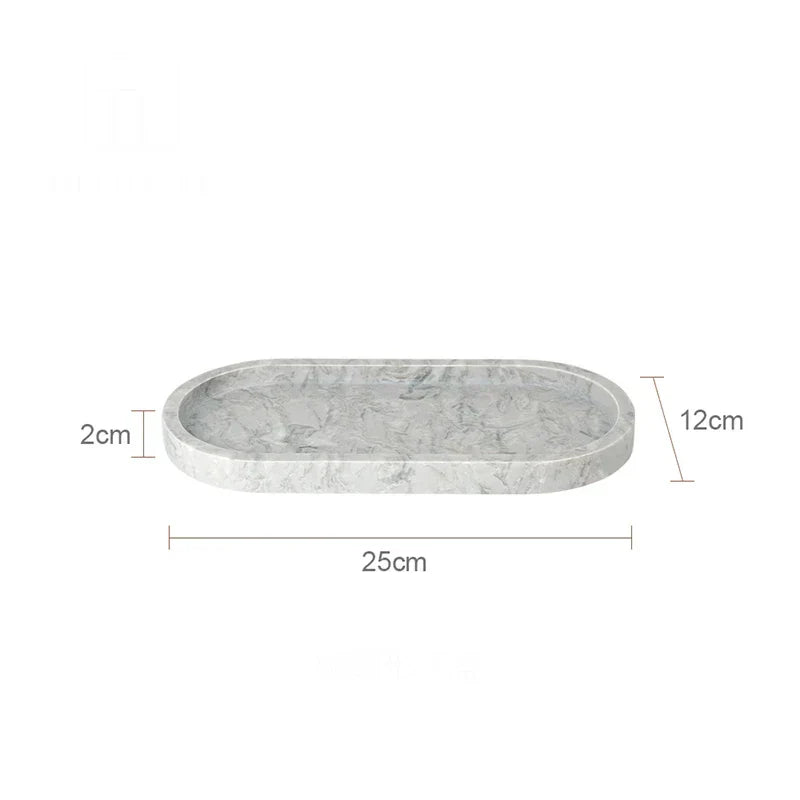 Calacatta Marble Vanity Tray