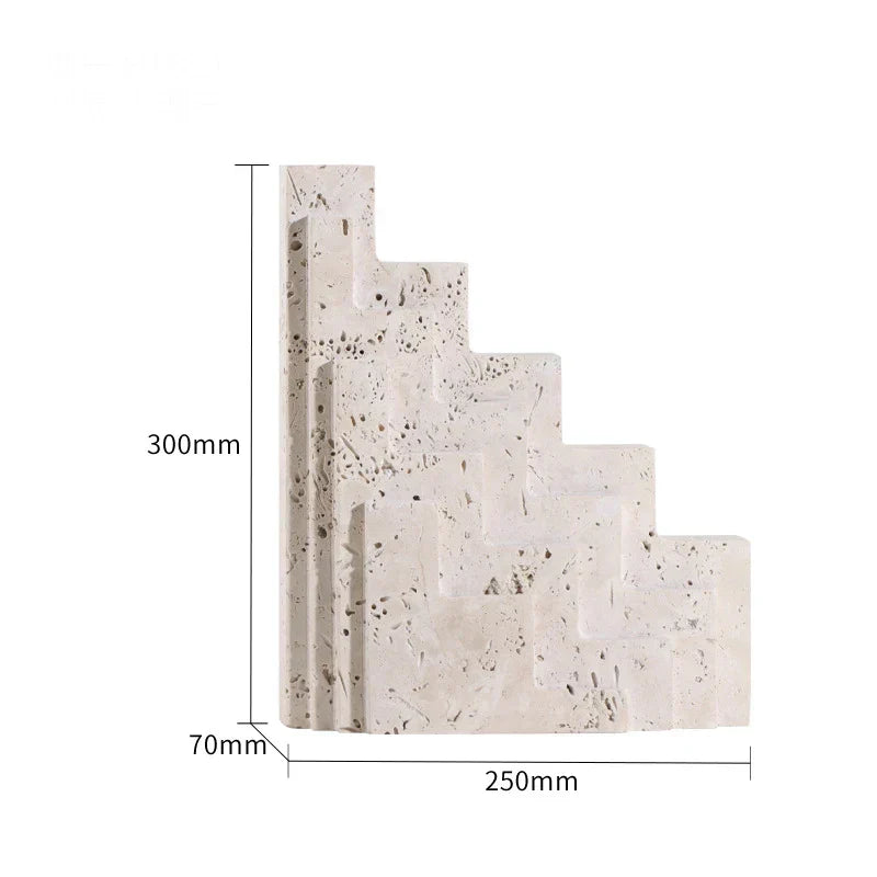 Travertine Sculpture Figurine Statue for Home Decor