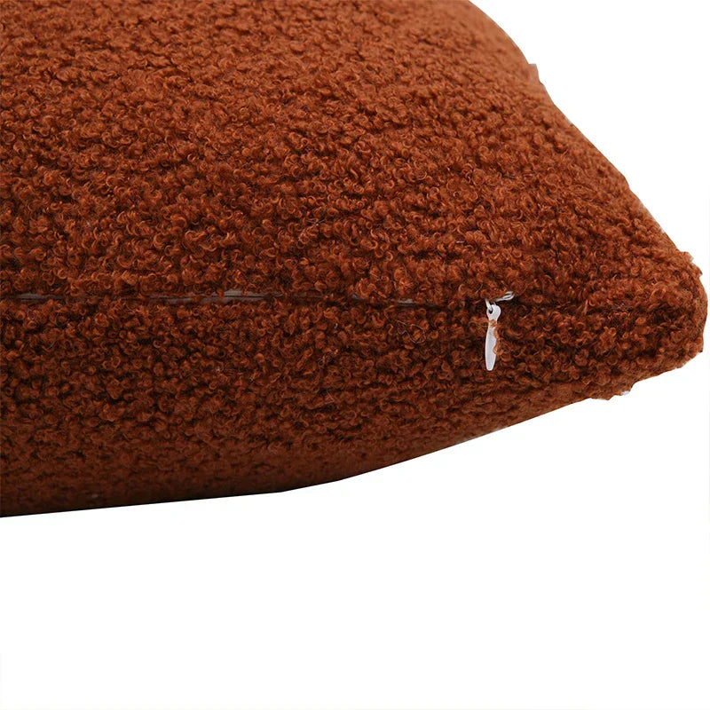 Boucle Teddy Throw Pillow Case Set of 2