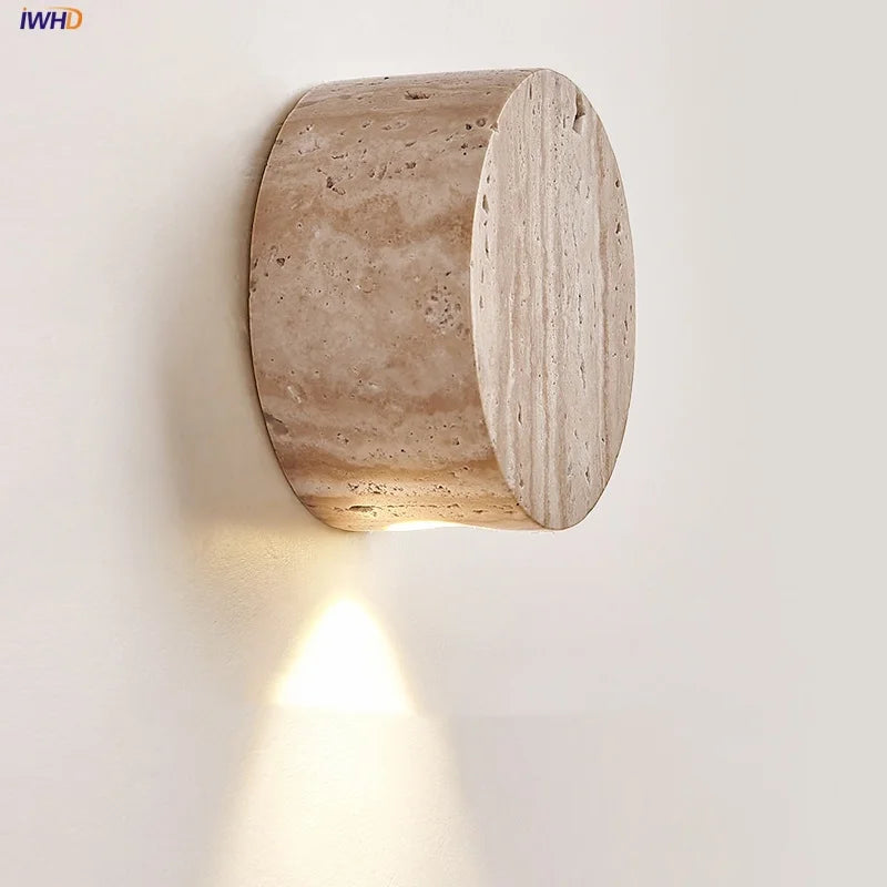 DecorBites™ LED Stone Wall Lamp Sconce, Modern Nordic Design for Living Room, Coffee, Corridor