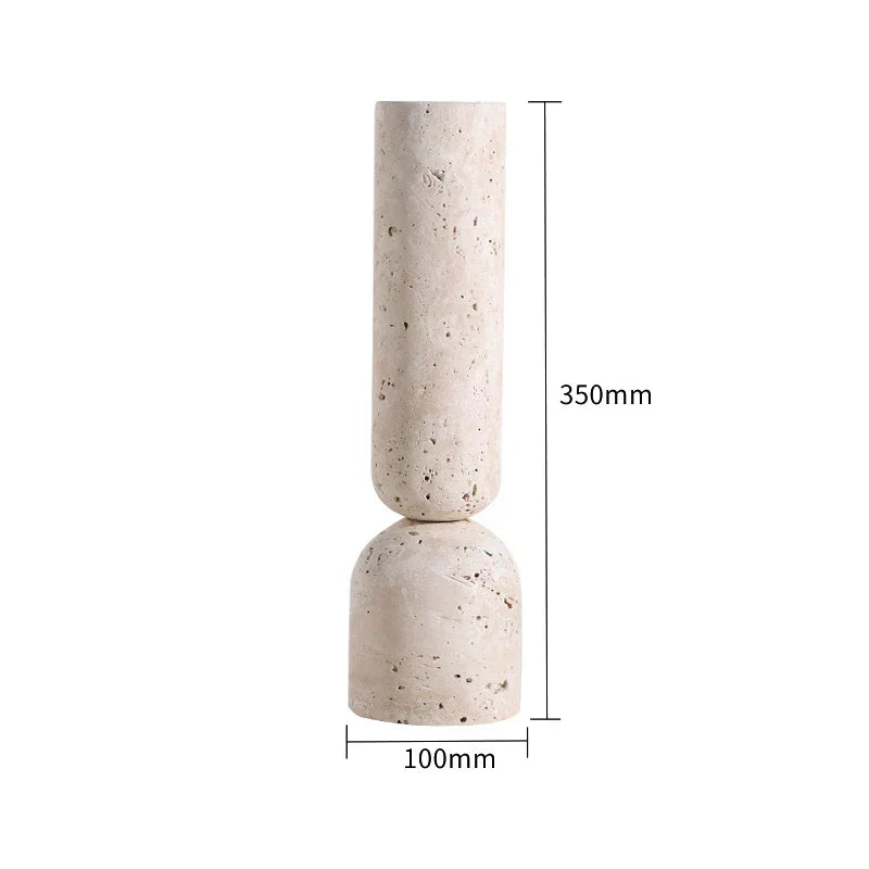 Travertine Sculpture Figurine Statue for Home Decor