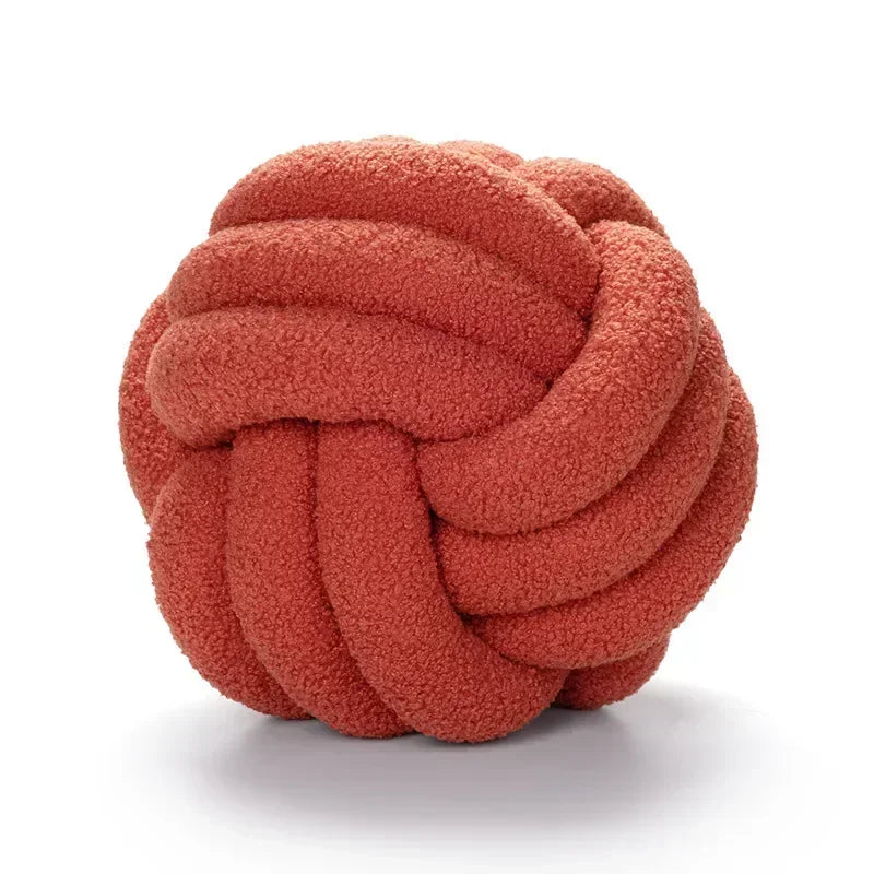 Knotted Round Pillow