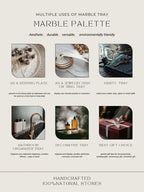 Calacatta Marble Vanity Tray