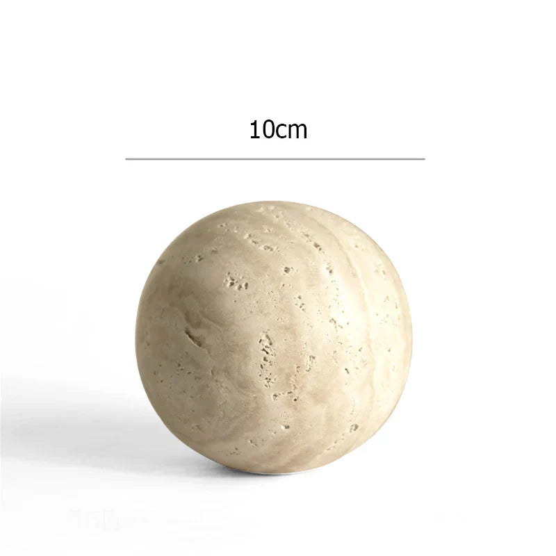 Travertine Sculpture Figurine Statue for Home Decor