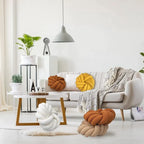 Knotted Ball Throw Pillow