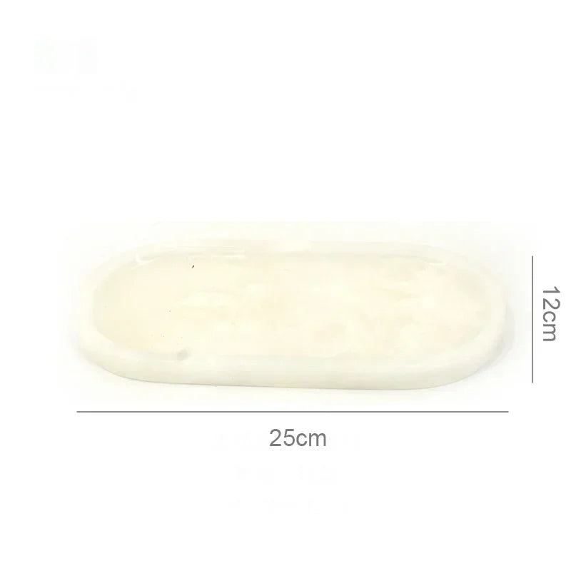 Calacatta Marble Vanity Tray