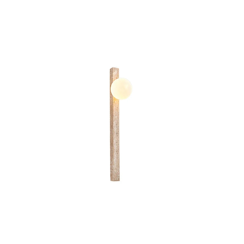 Cave Stone Wall Lamp Yellow