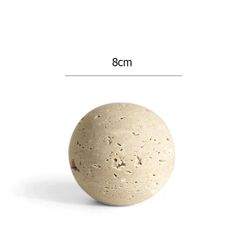 Travertine Sculpture Figurine Statue for Home Decor