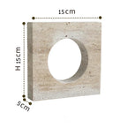 Travertine Sculpture Figurine Statue for Home Decor