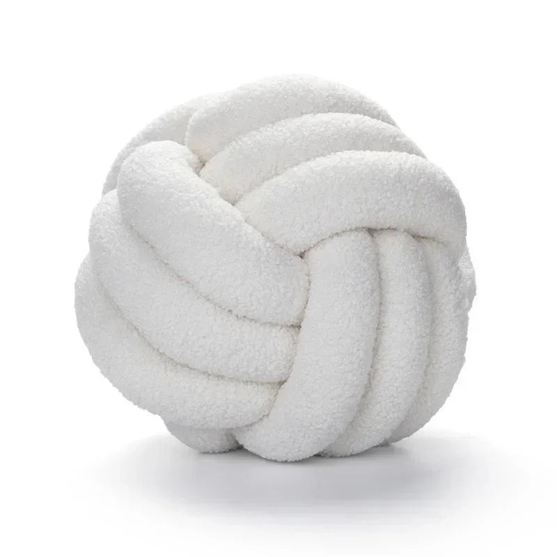 Knotted Round Pillow