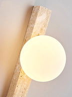 Cave Stone Wall Lamp Yellow