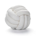 Boucle Knotted Round Decorative Throw Pillows