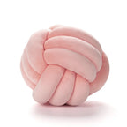Knotted Ball Round Plush Pillow