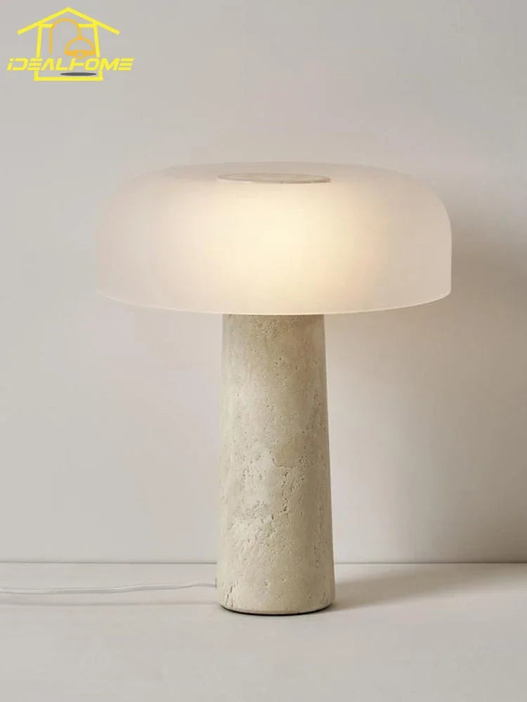 Mushroom Marble Lamp