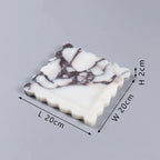 Calacatta Viola Marble Vanity & Kitchen Tray