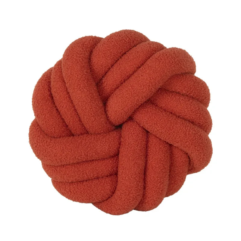 Knotted Ball Throw Pillow