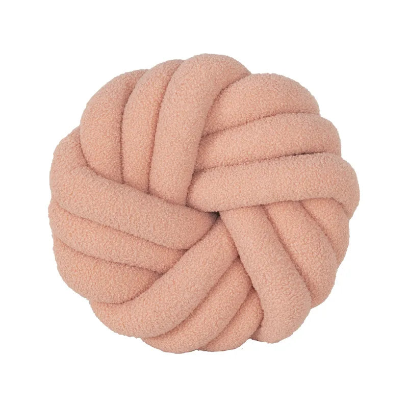 Knotted Ball Throw Pillow