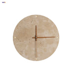 DecorBites™ LED Wall Lights Yellow Travertine Stone Modern Bedside Lamp