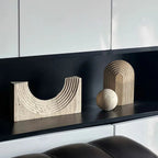 Travertine Sculpture Figurine Statue for Home Decor