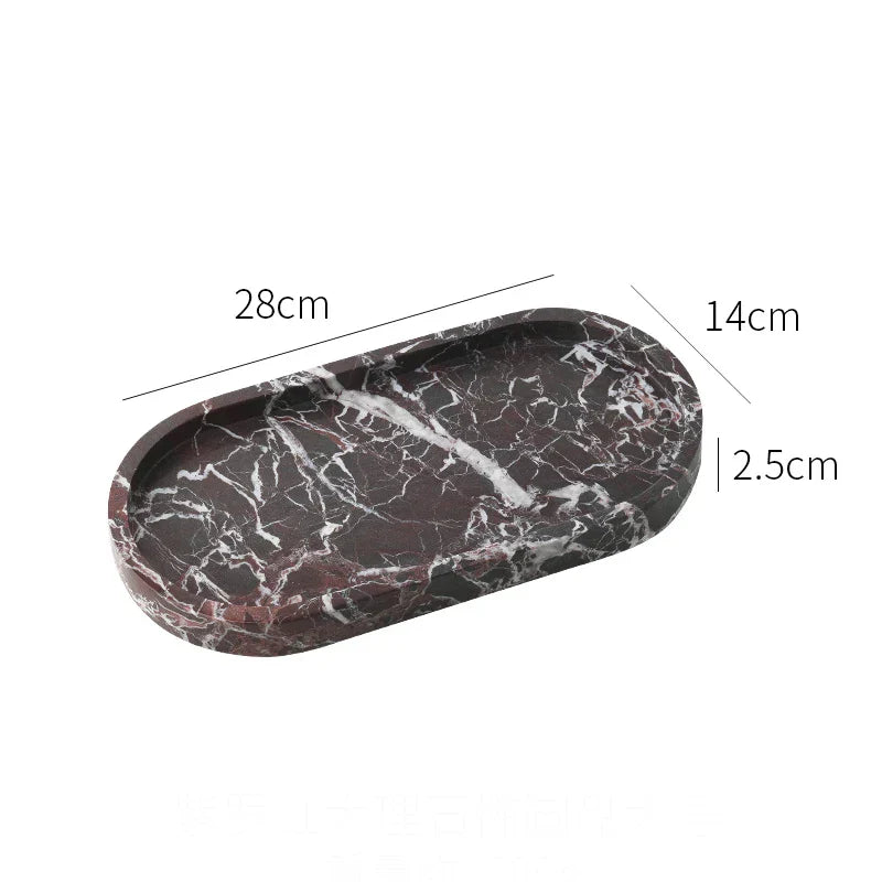 Calacatta Marble Vanity Tray
