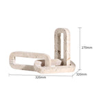 Travertine Sculpture Figurine Statue for Home Decor